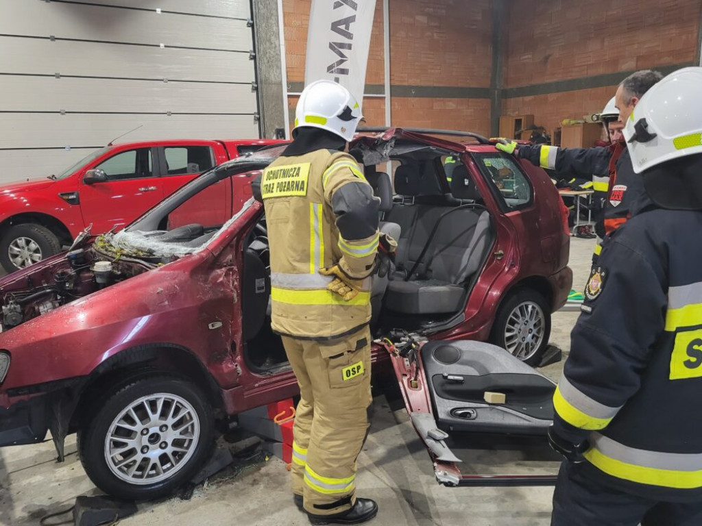 Szkolenie dla strażaków z OSP w Domaszewnicy