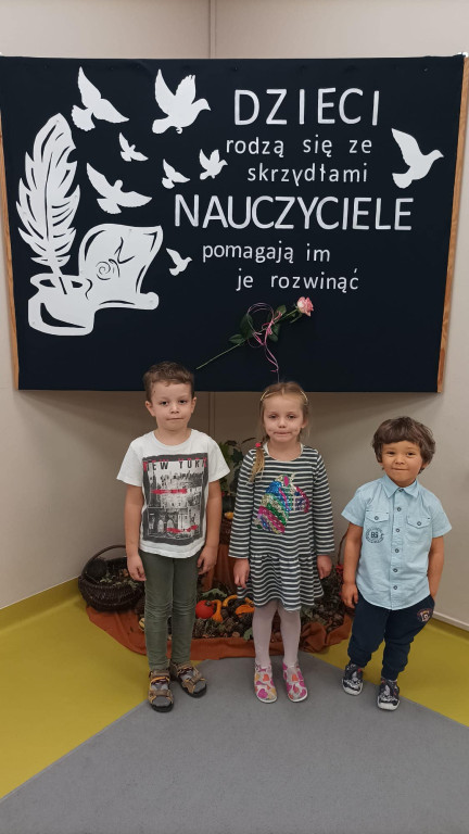 Dzień Edukacji Narodowej w przedszkolu 