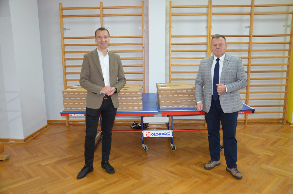 Rozdanie laptopów uczniom ZS w Ulanie-Majoracie