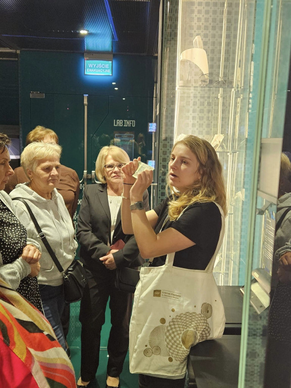 Seniorzy z gm. Ulan w Centrum Pieniądza NBP