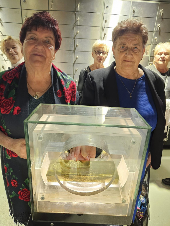 Seniorzy z gm. Ulan w Centrum Pieniądza NBP