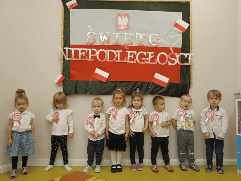 Święto Niepodległości w przedszkolu 
