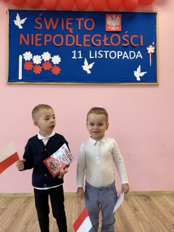 Święto Niepodległości w przedszkolu 