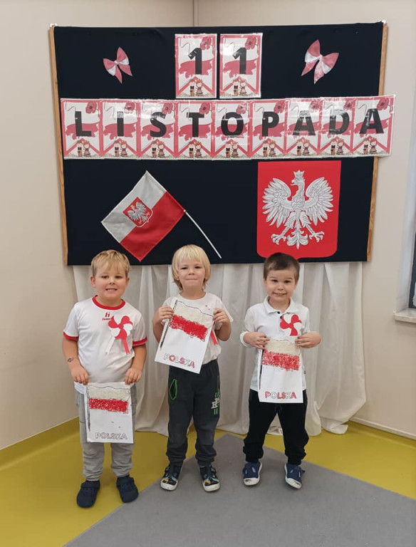 Święto Niepodległości w przedszkolu 