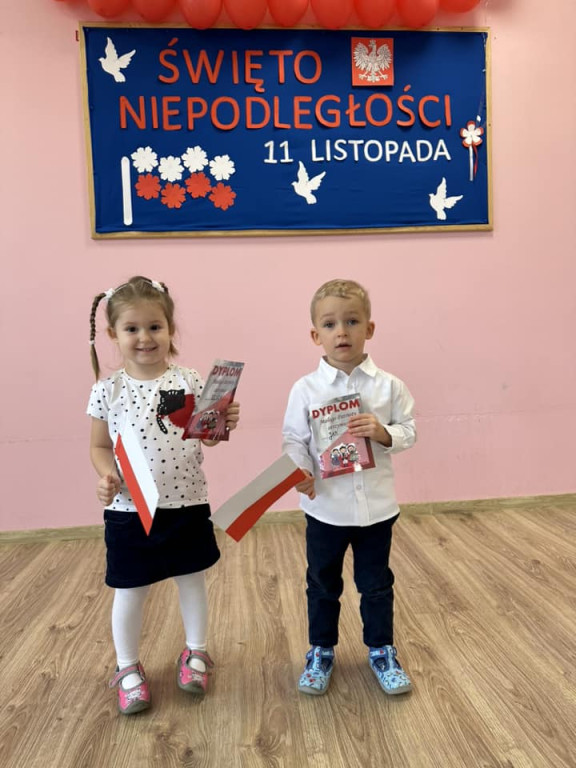 Święto Niepodległości w przedszkolu 