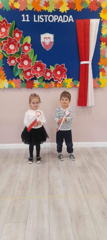 Święto Niepodległości w przedszkolu 