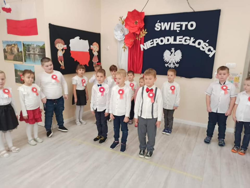 Święto Niepodległości w przedszkolu 