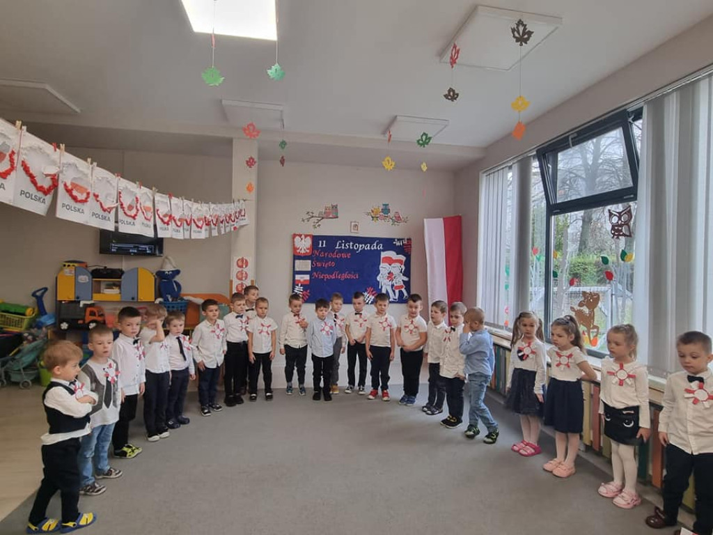 Święto Niepodległości w przedszkolu 