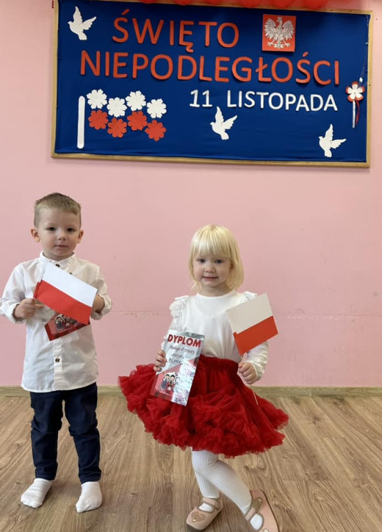 Święto Niepodległości w przedszkolu 