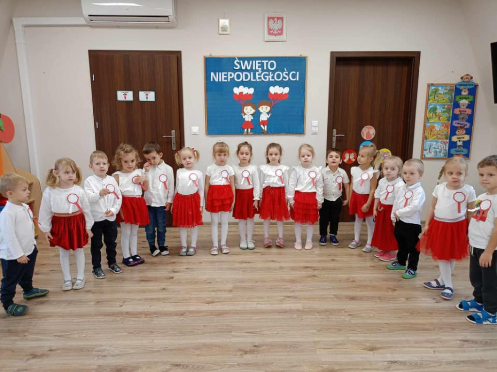 Święto Niepodległości w przedszkolu 