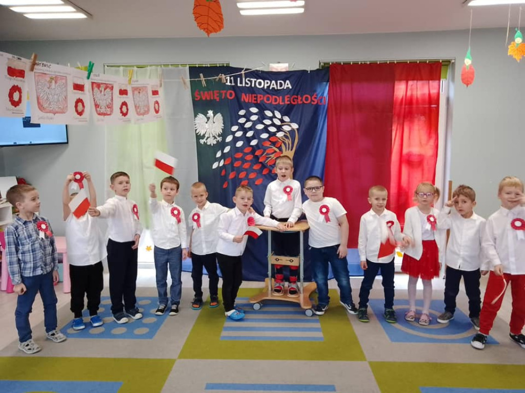 Święto Niepodległości w przedszkolu 