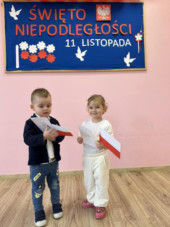 Święto Niepodległości w przedszkolu 