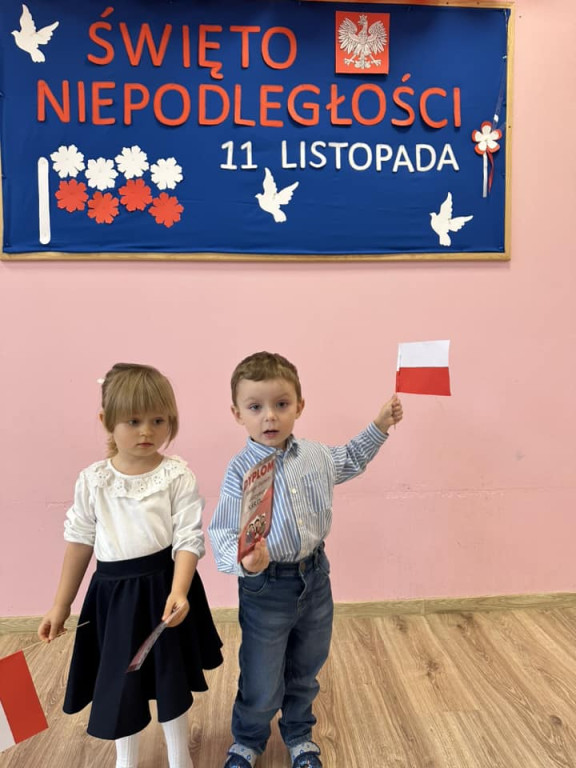Święto Niepodległości w przedszkolu 