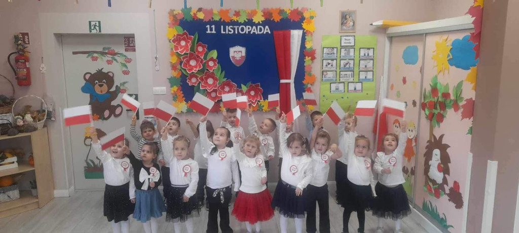 Święto Niepodległości w przedszkolu 