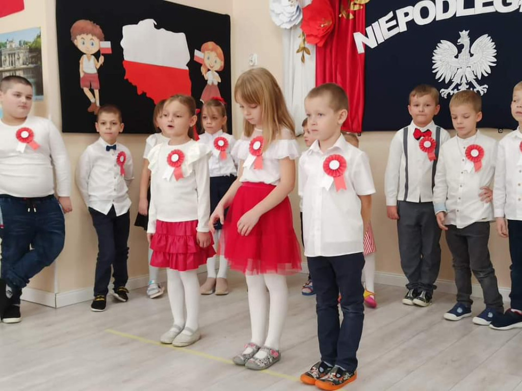 Święto Niepodległości w przedszkolu 