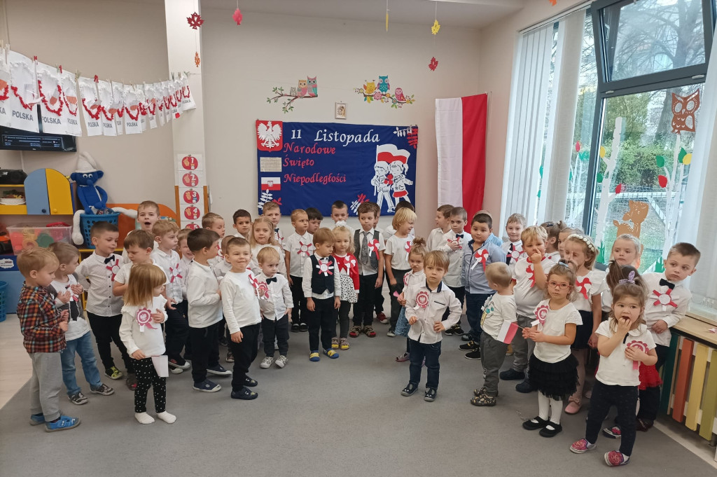 Święto Niepodległości w przedszkolu 