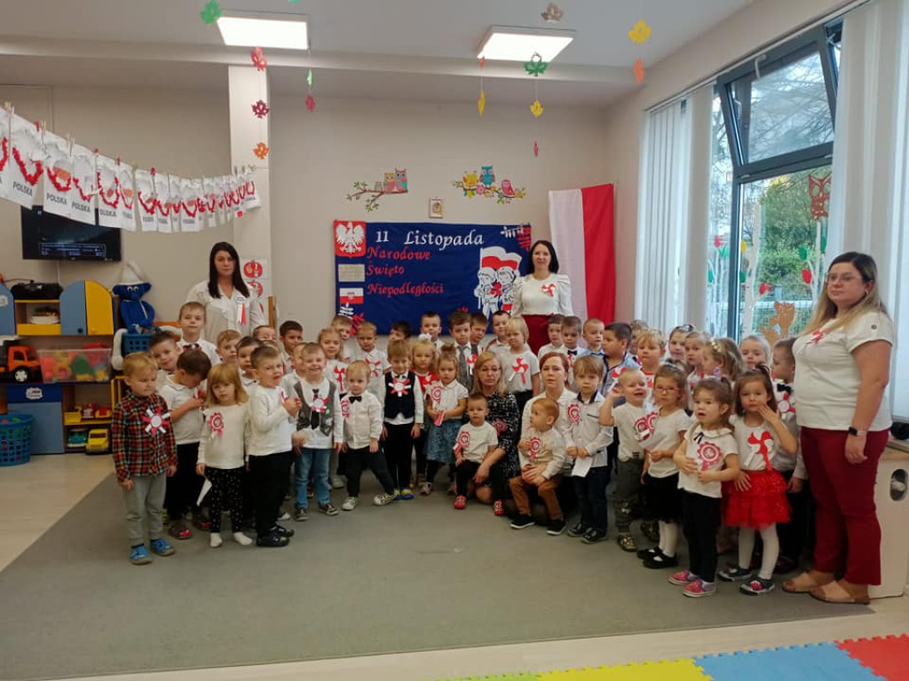 Święto Niepodległości w przedszkolu 