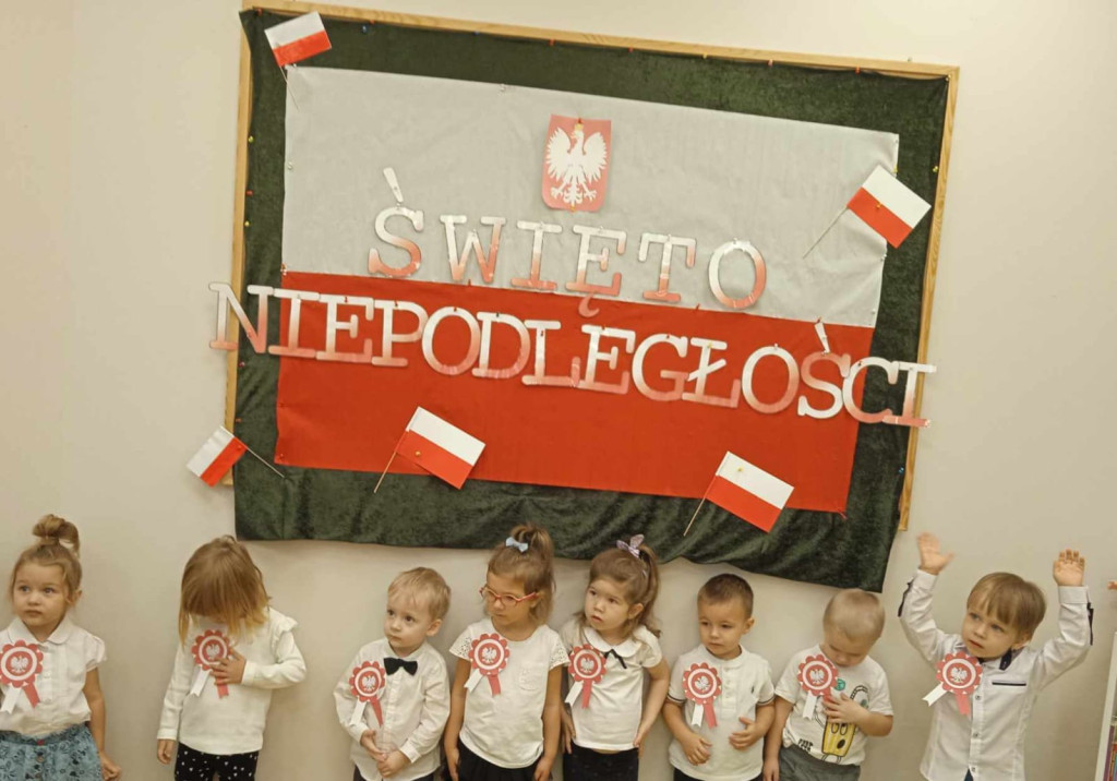 Święto Niepodległości w przedszkolu 