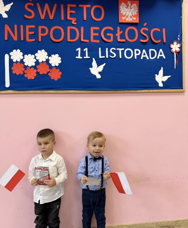 Święto Niepodległości w przedszkolu 