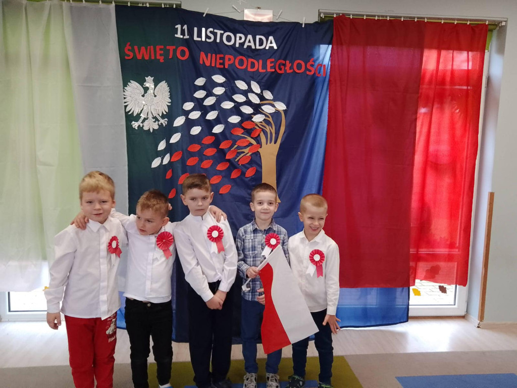 Święto Niepodległości w przedszkolu 