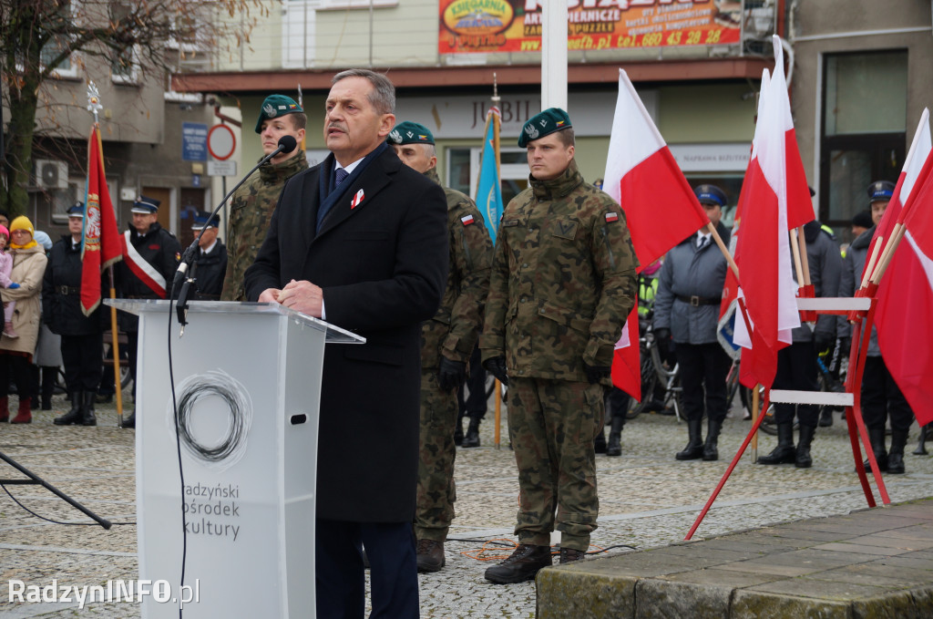 Obchody Święta Niepodległości 11 XI w Radzyniu