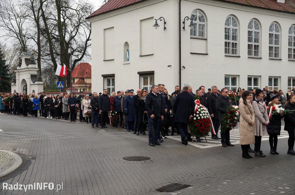 Obchody Święta Niepodległości 11 XI w Radzyniu