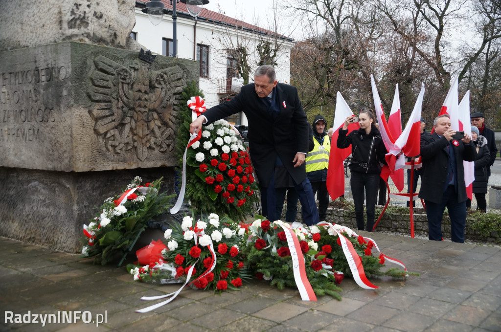 Obchody Święta Niepodległości 11 XI w Radzyniu