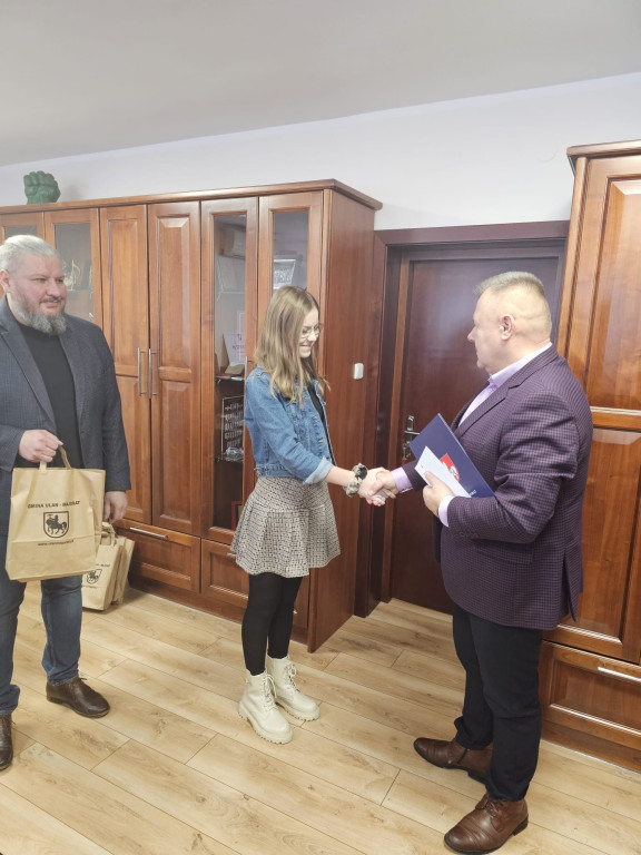 Wręczenie nagród w konkursie w Ulanie