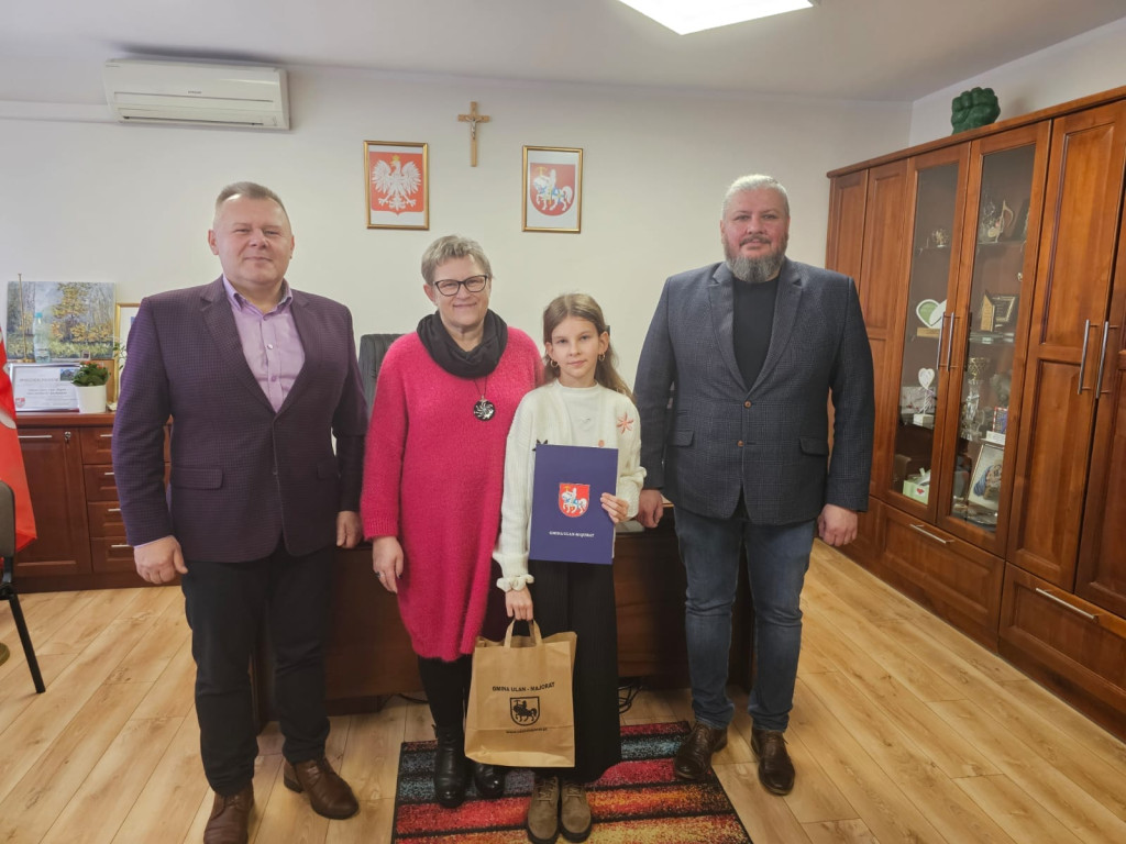 Wręczenie nagród w konkursie w Ulanie