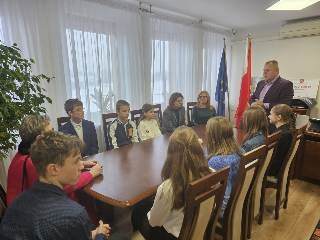 Wręczenie nagród w konkursie w Ulanie