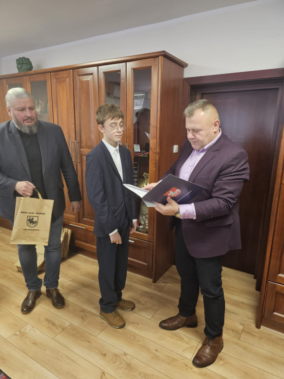 Wręczenie nagród w konkursie w Ulanie