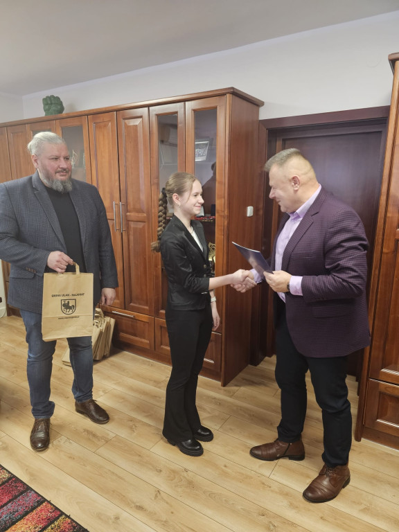 Wręczenie nagród w konkursie w Ulanie