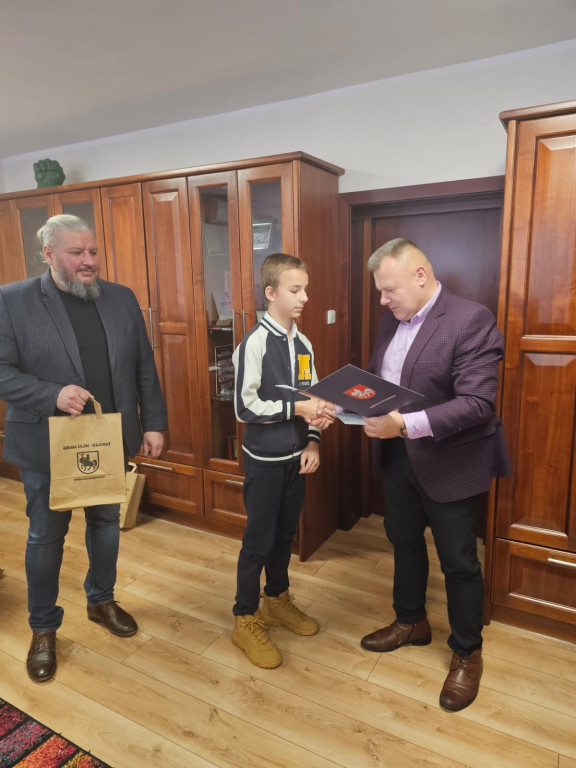 Wręczenie nagród w konkursie w Ulanie