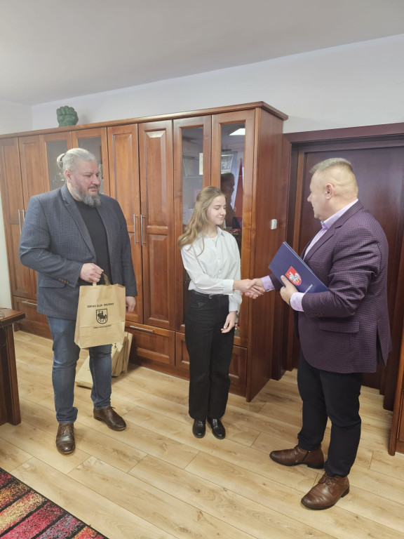 Wręczenie nagród w konkursie w Ulanie