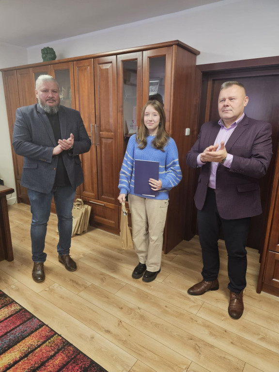 Wręczenie nagród w konkursie w Ulanie
