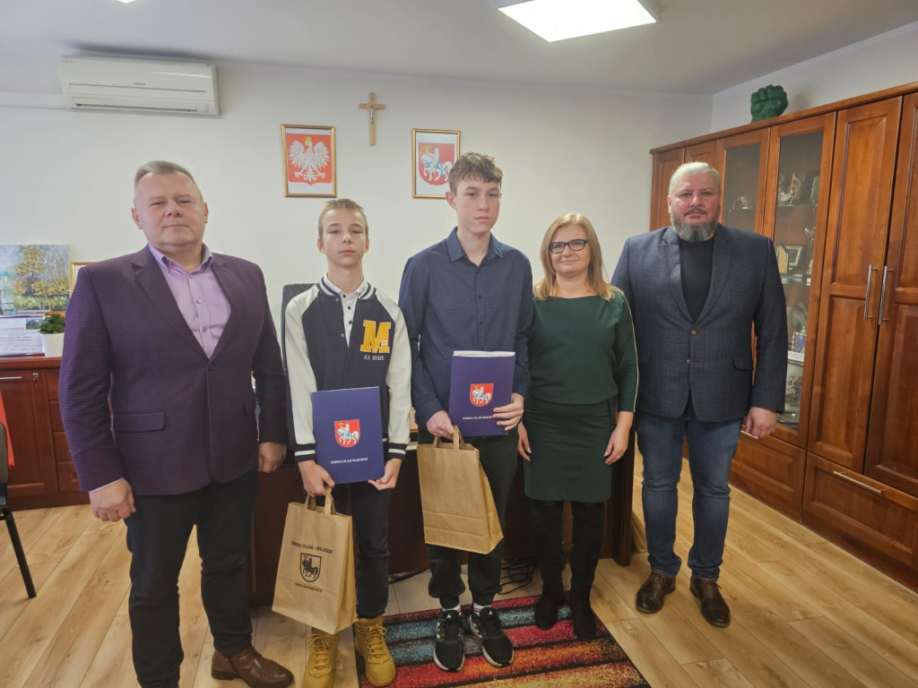 Wręczenie nagród w konkursie w Ulanie