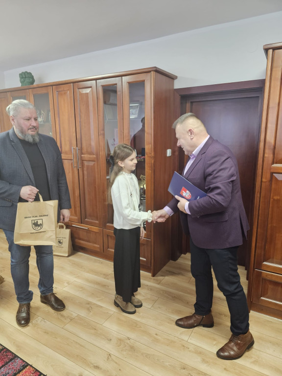 Wręczenie nagród w konkursie w Ulanie