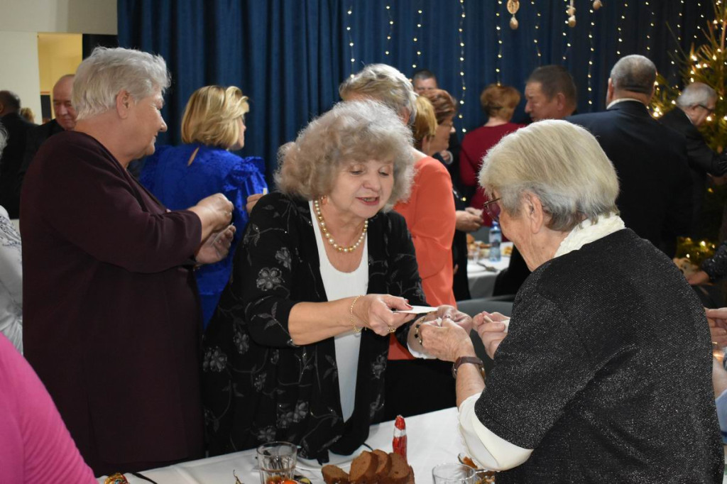 Świąteczne spotkanie związku emerytów w Wohyniu