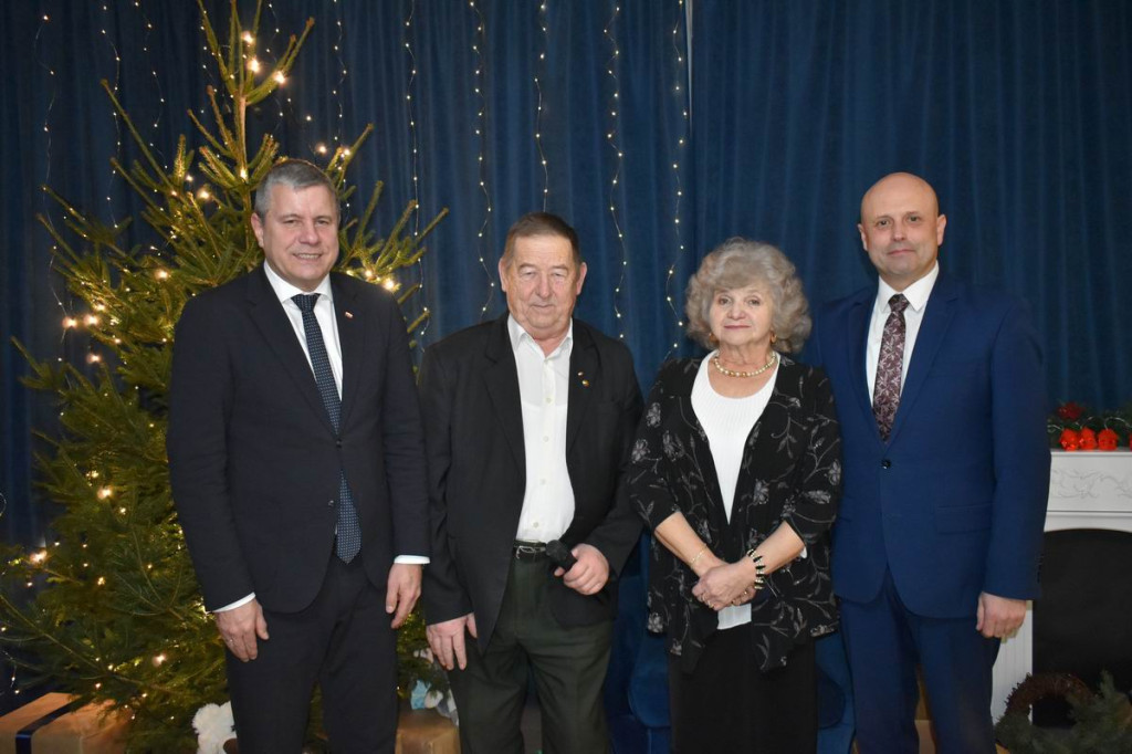 Świąteczne spotkanie związku emerytów w Wohyniu