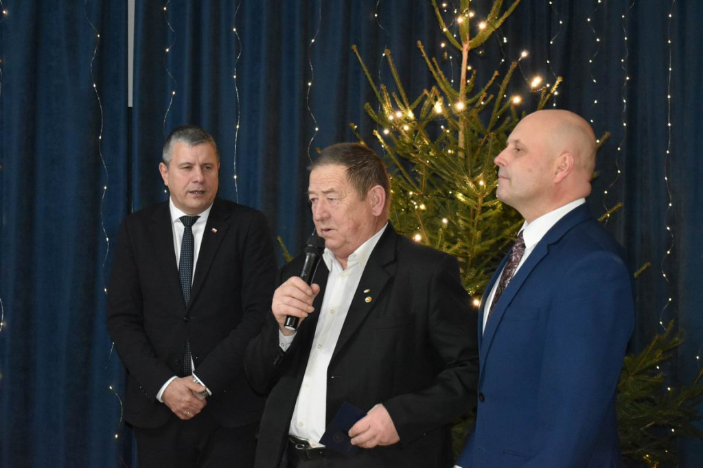 Świąteczne spotkanie związku emerytów w Wohyniu