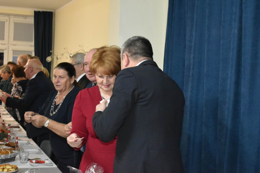 Świąteczne spotkanie związku emerytów w Wohyniu