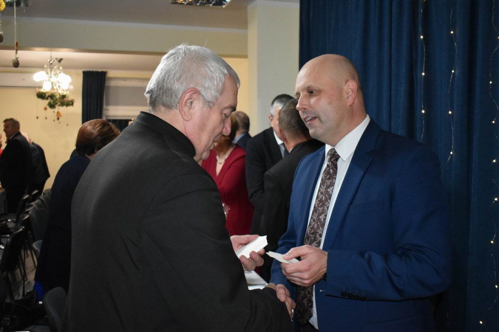 Świąteczne spotkanie związku emerytów w Wohyniu