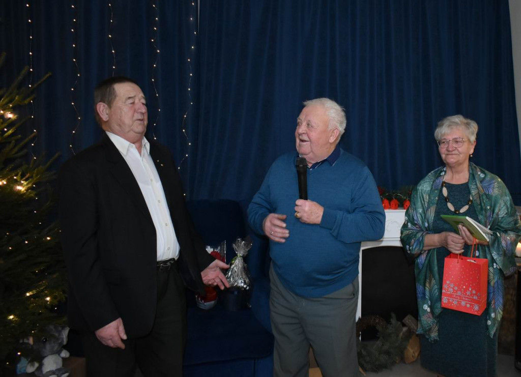 Świąteczne spotkanie związku emerytów w Wohyniu