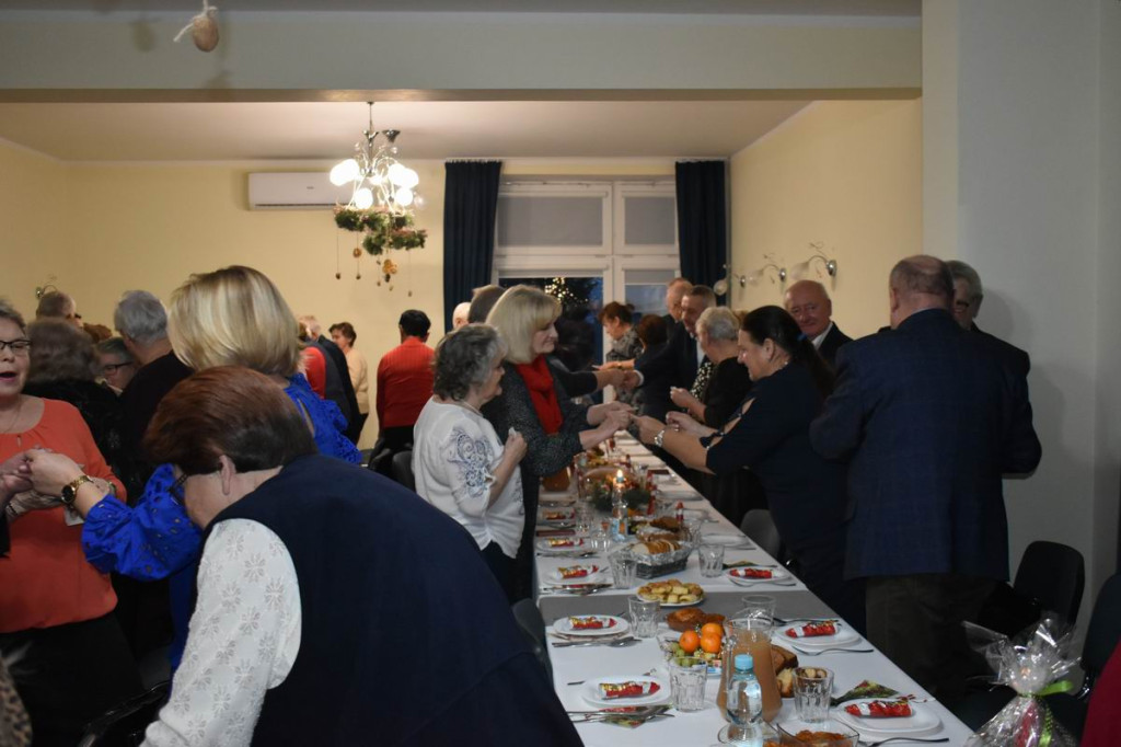 Świąteczne spotkanie związku emerytów w Wohyniu