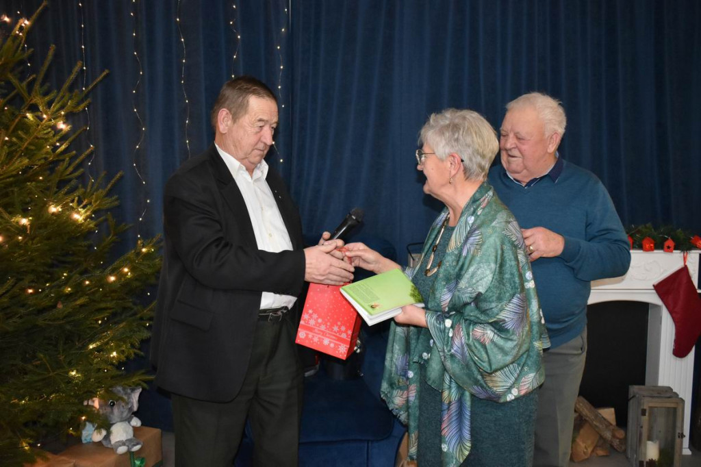 Świąteczne spotkanie związku emerytów w Wohyniu