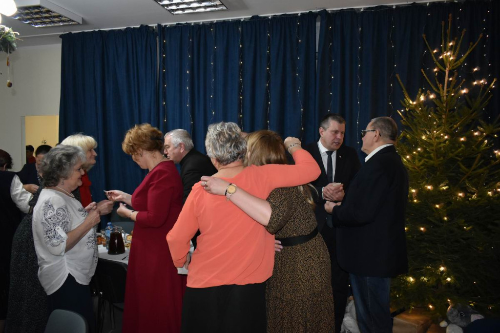 Świąteczne spotkanie związku emerytów w Wohyniu