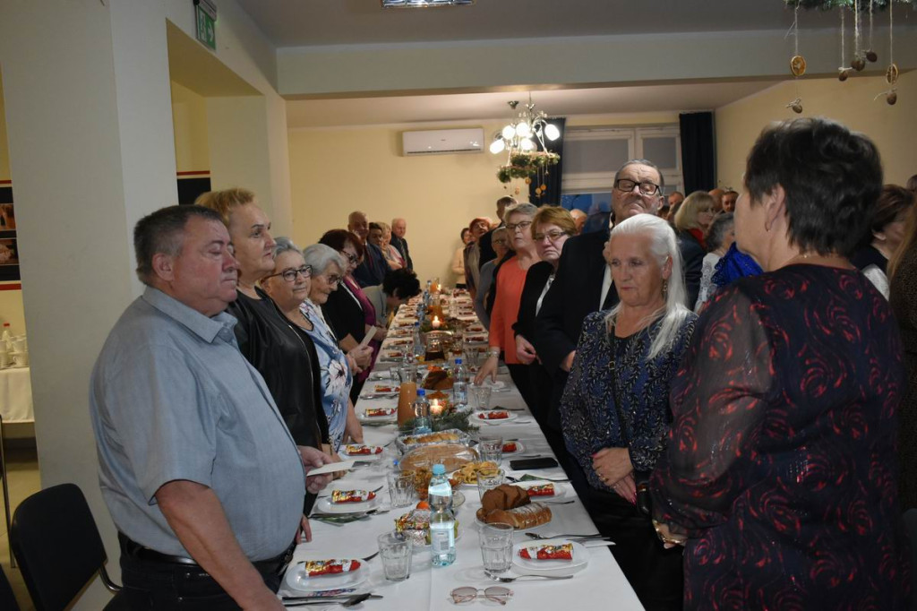 Świąteczne spotkanie związku emerytów w Wohyniu