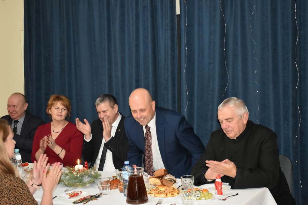 Świąteczne spotkanie związku emerytów w Wohyniu