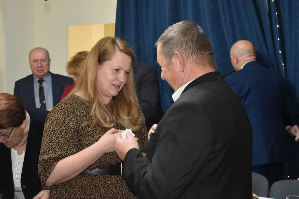 Świąteczne spotkanie związku emerytów w Wohyniu