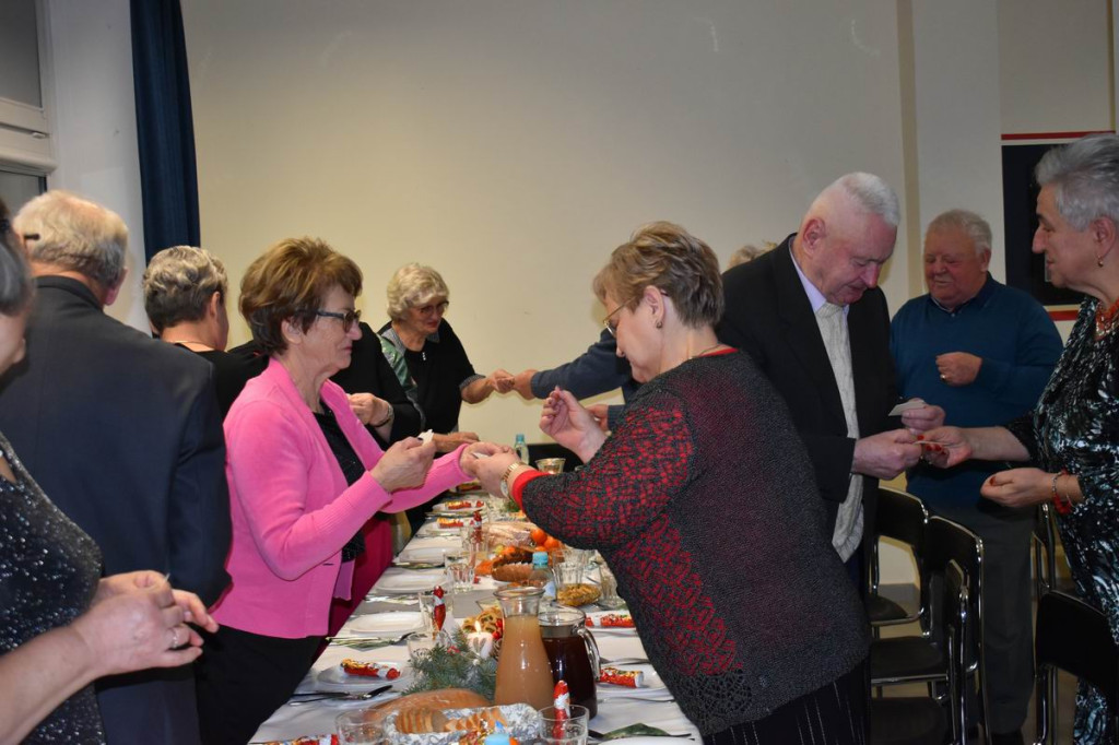 Świąteczne spotkanie związku emerytów w Wohyniu